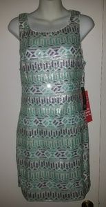 NWT AS U WISH Sequin Bodycon